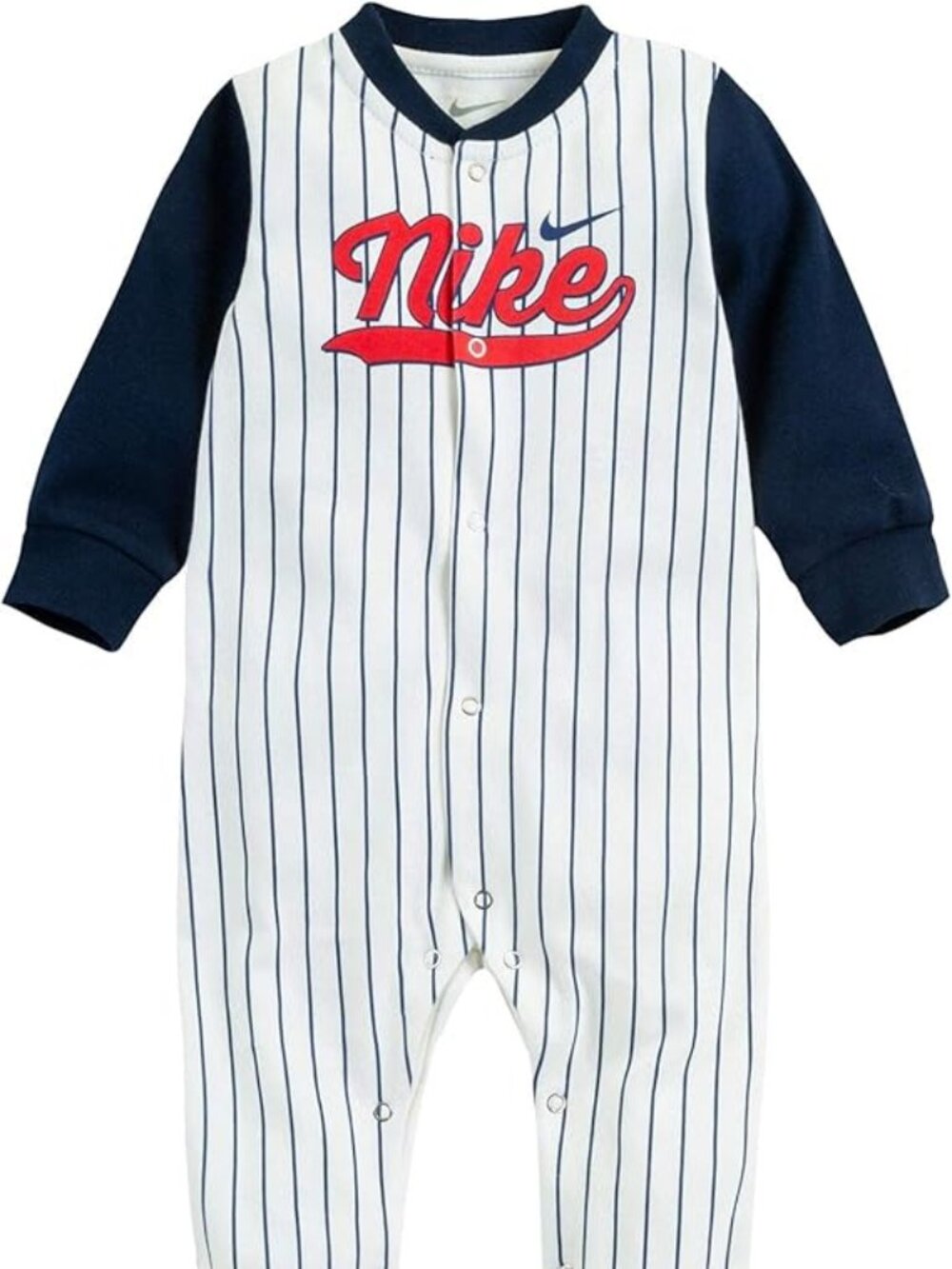 NWT Nike Baby Infant Printed Footed Coverall. Size 6M.
